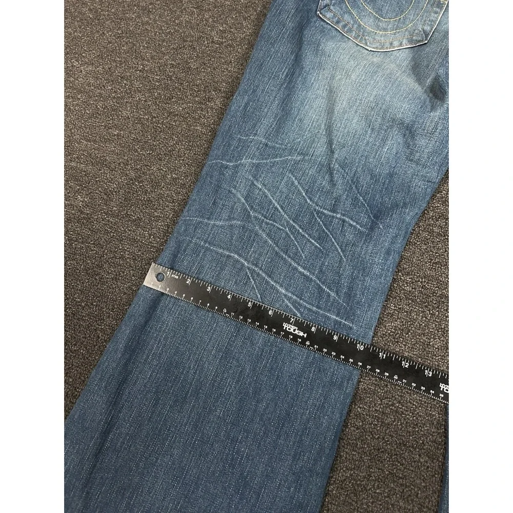 Vintage True Religion Billy Jeans Men 38x34 (Fits 41x35) Embroidered Hip Hop USA